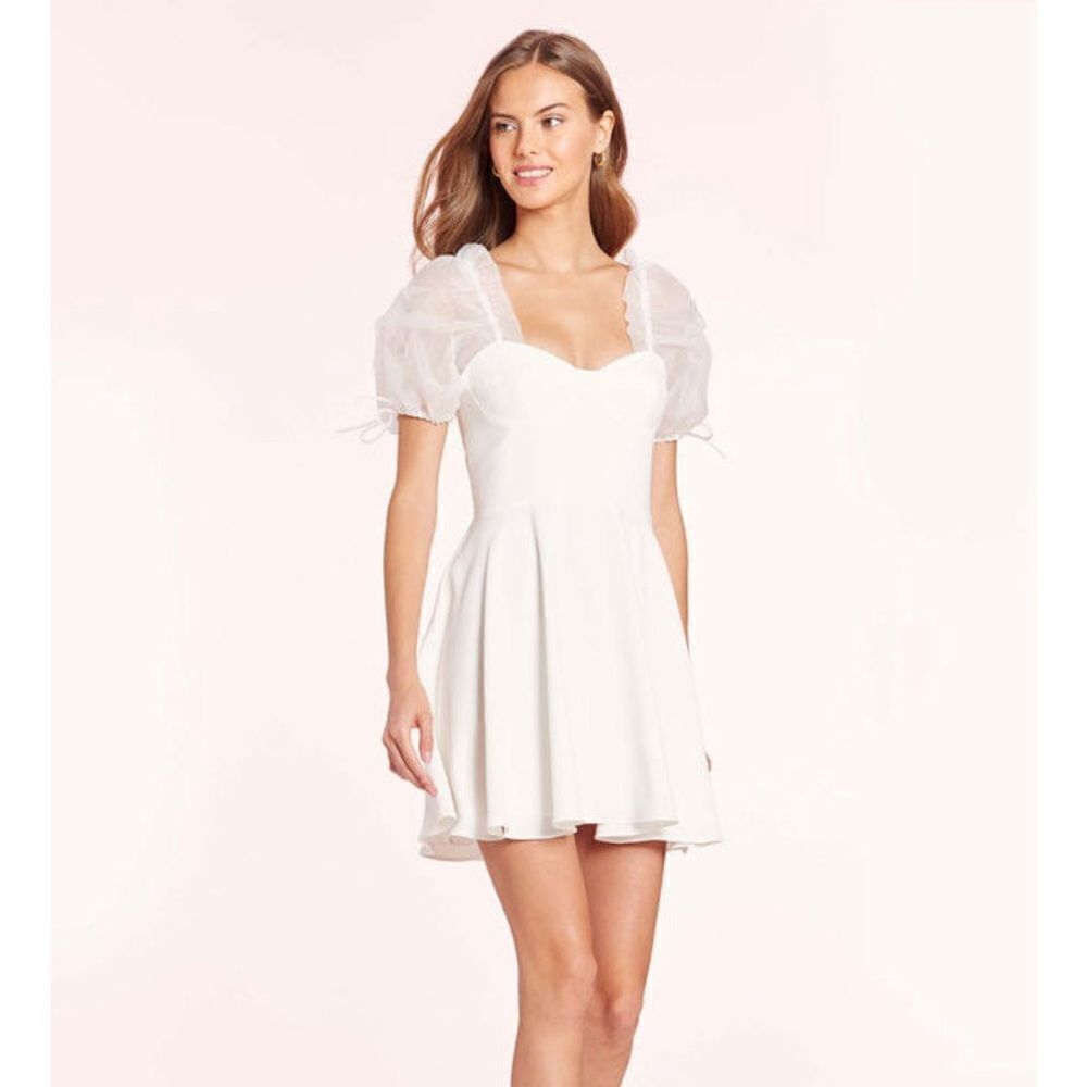 Amanda Uprichard Lovely Dress Ivory